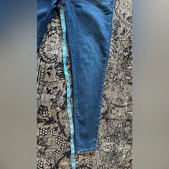 Everlane the curvy authentic stretch high rise skinny jeans, EUC, 26 crop - Picture 8 of 8